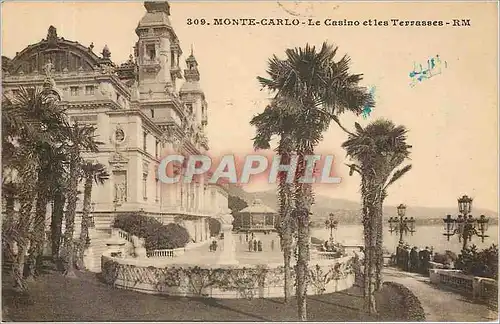 Cartes postales MONTE-CARLO Le Casino et les Terrasses
