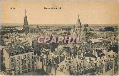 Cartes postales Metz Gesamtansicht