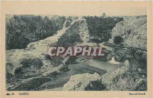 Cartes postales GABES Ras el Oued