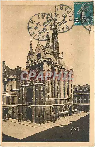 Ansichtskarte AK PARIS EN FLANANT La Sainte Chapelle