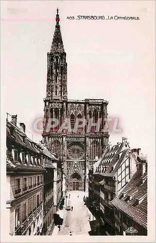 Cartes postales STRASBOURG La Cathedrale