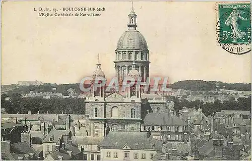 Ansichtskarte AK BOULOGNE-SUR-MER  Eglise Cathedrale de Notre Dame