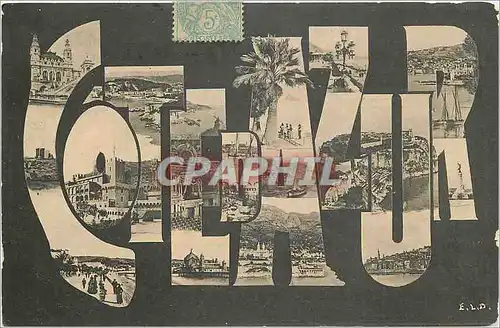 Cartes postales COTE D'AZUR