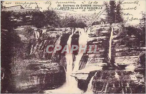 Cartes postales GANGES CHUTE-DE-LA-VIS � NAVACELLE