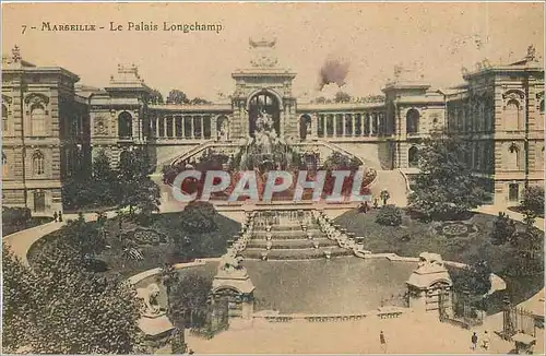 Cartes postales MARSEILLE Le Palais Longchamp