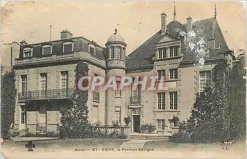 Cartes postales VICHY  le Pavillon Sevigne