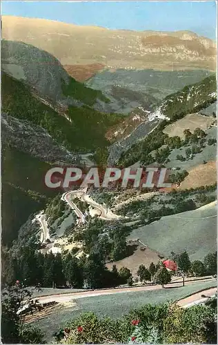 Cartes postales moderne La Franche-Comte LES LACETS DE SEPTMONCEL