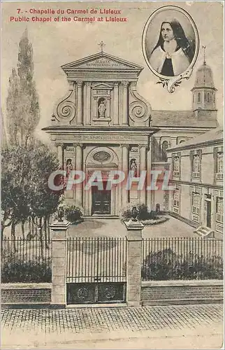 Cartes postales LISIEUX Chapelle du Carmel