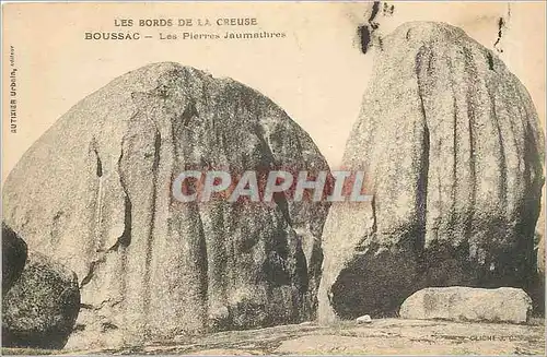 Cartes postales BOUSSAC - Les Pierres Jaumathres