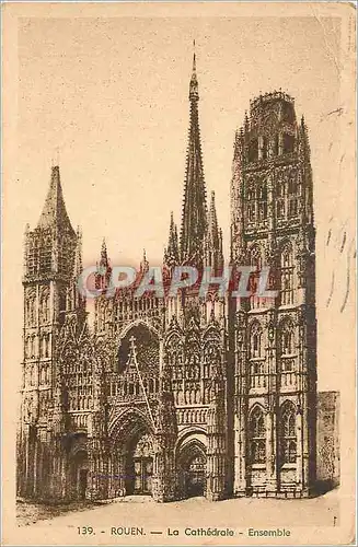 Cartes postales moderne ROUEN La Cathedrale