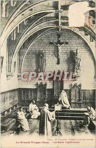 Cartes postales La Grande Trappe (Orne) - La Salle Capitulaire