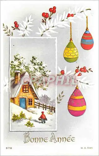 Cartes postales Bonne Annee