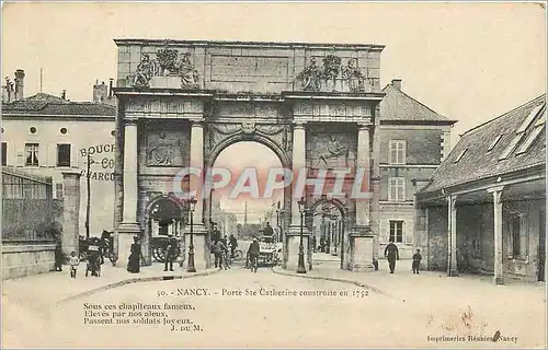 Cartes postales NANCY - Porte Ste Catherine