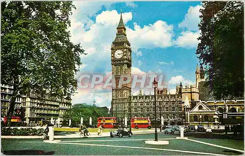 Cartes postales Big Ben and Parliament Square  London