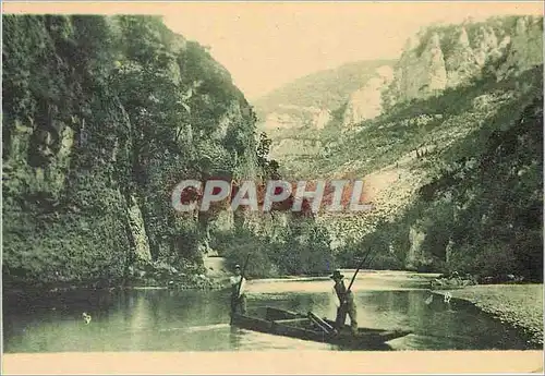 Cartes postales Gorges du Tarn - Sortie des d�troits