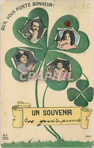 Cartes postales Qu'il vous porte Bonheur