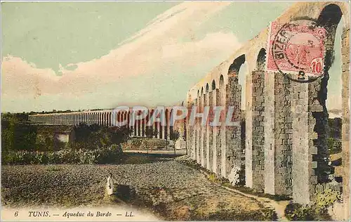 Cartes postales TUNIS Aqueduc du Bardo