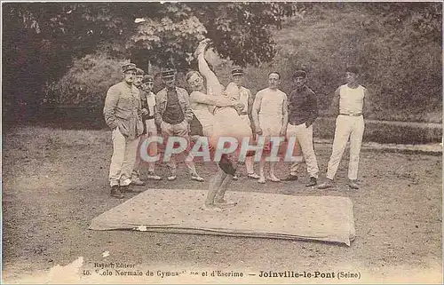 Cartes postales Ecole Normale de Gymnastique et d'Escrime -Joinville-le-Pont (Seine)