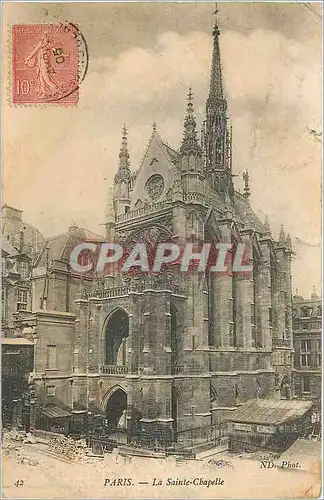 Cartes postales PARIS - La Sainte-Chapelle