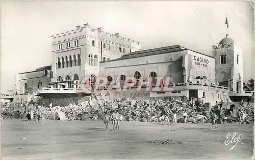 Moderne Karte HENDAYE-PLAGE Le Casino