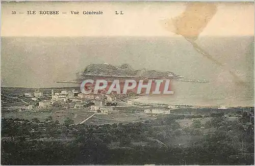 Cartes postales Ile Rousse - Vue g�n�rale