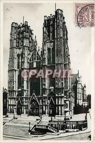 Cartes postales BRUXELLES - Eglise coll�giale des SS
