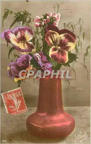 Cartes postales V�ux Fleurs
