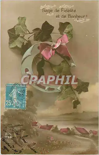 Cartes postales Gage de Fid�lit� et de Bonheur