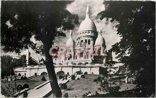 Ansichtskarte AK PARIS - La Basilique du Sacr�-C�ur