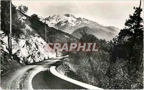 Moderne Karte Env. d'ALLEVARD-les-BAINS La route de Fond de France