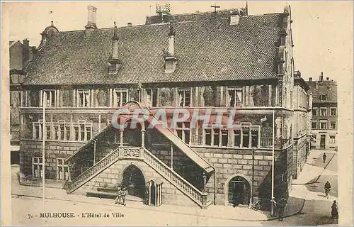 Cartes postales MULHOUSE - L'Hotel de Ville