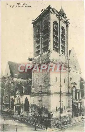Cartes postales TROYES L'Eglise Saint-Nizier