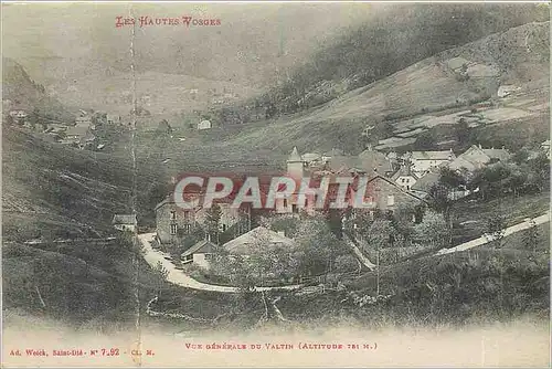 Cartes postales Vue g�n�rale du Valtin