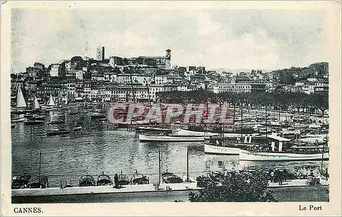 Cartes postales CANNES - Le Port Bateaux