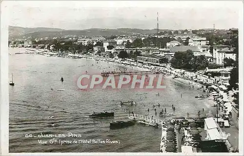 Cartes postales JUAN-LES-PINS - Vue Gle (prise de l'Hotel Belles Rives)