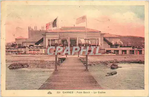 Cartes postales CANNES - Palm Beach - Le Casino