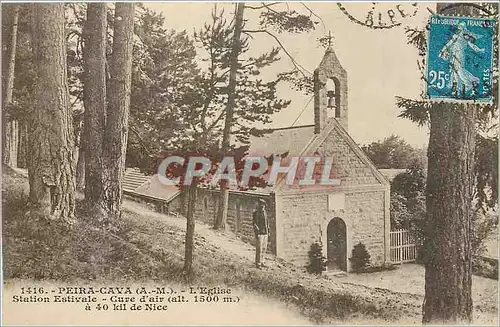 Cartes postales PEIRA-CAVA - L'Eglise