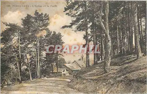 Cartes postales PEIRA-CAVA - L'Eglise et la For�t