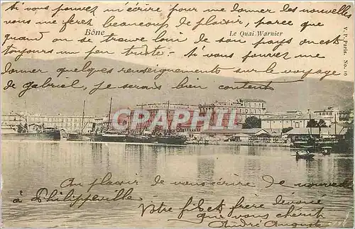 Cartes postales B�ne - Le quai Warnier