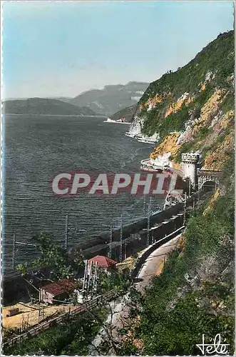 Cartes postales LAC du BOURGET Route de la Corniche - Les Tunnels