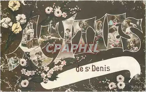 Cartes postales AMITIES de St-Denis