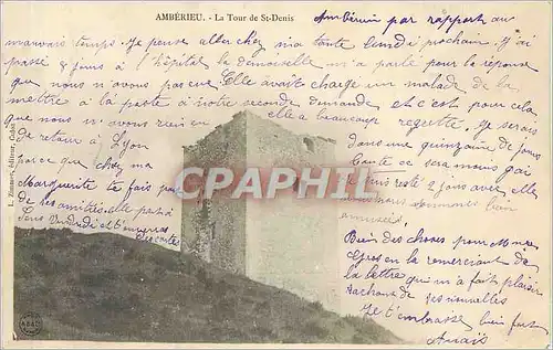 Cartes postales AMBERIEU - La Tour de St-Denis