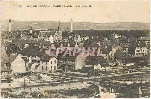 Cartes postales LE TOUQUET-PARIS-PLAGE - Vue g�n�rale