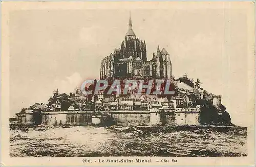 Cartes postales Me Mont Saint-Michel C�t� Est
