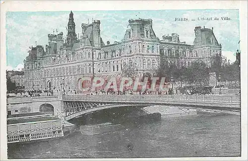 Cartes postales PARIS - L'Hotel de Ville