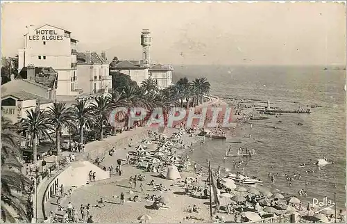 Moderne Karte SAINT-RAPHAEL - Un coin de plage Hotel Les Algues