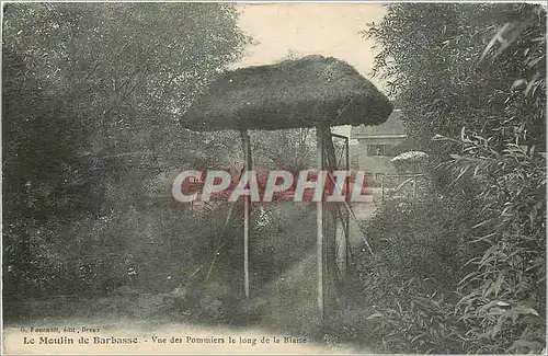 Cartes postales Le Moulin de Barbasse - Vue des Pommiers le long de la Blaise