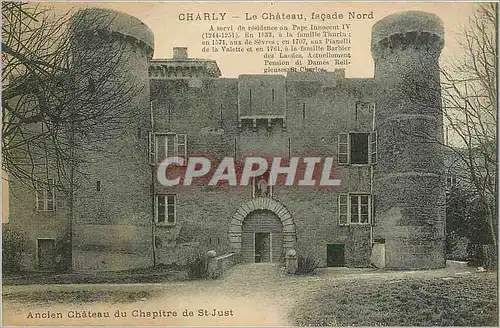Cartes postales CHARLY - Le Ch�teau fa�ade Nord