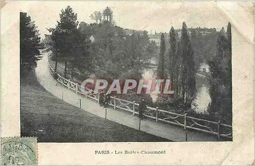 Cartes postales PARIS - Buttes-Chaumont