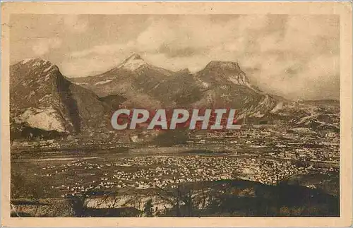 Ansichtskarte AK Grenoble Vue panoramique